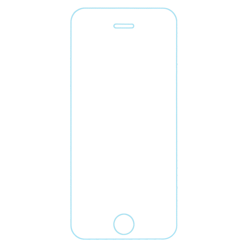 

Защитное стекло BaseMarket для Apple iPhone 5 (в упаковке)