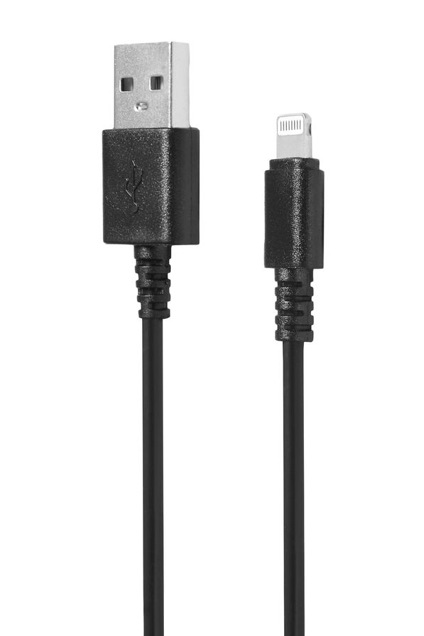 Кабель SUNWIND Lightning (m), USB A(m), 1.2м, MFI, черный