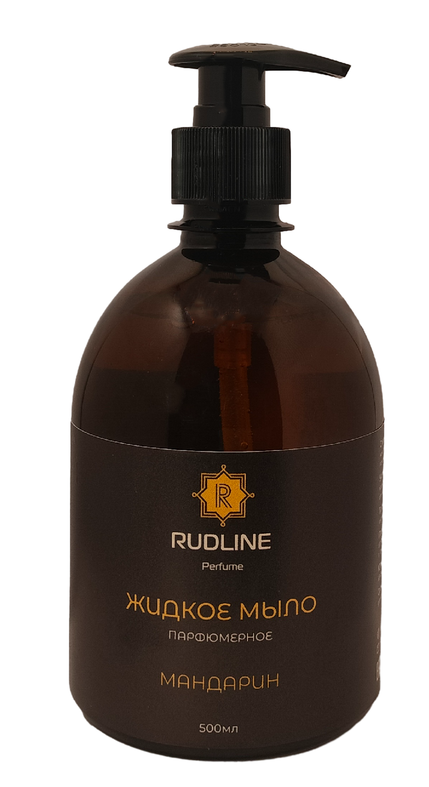 Жидкое мыло парфюмированное RudLine Мандарин 500 мл жидкое мыло для рук wonder средство для умывания бергамот и мандарин туалетное мыло 540 мл