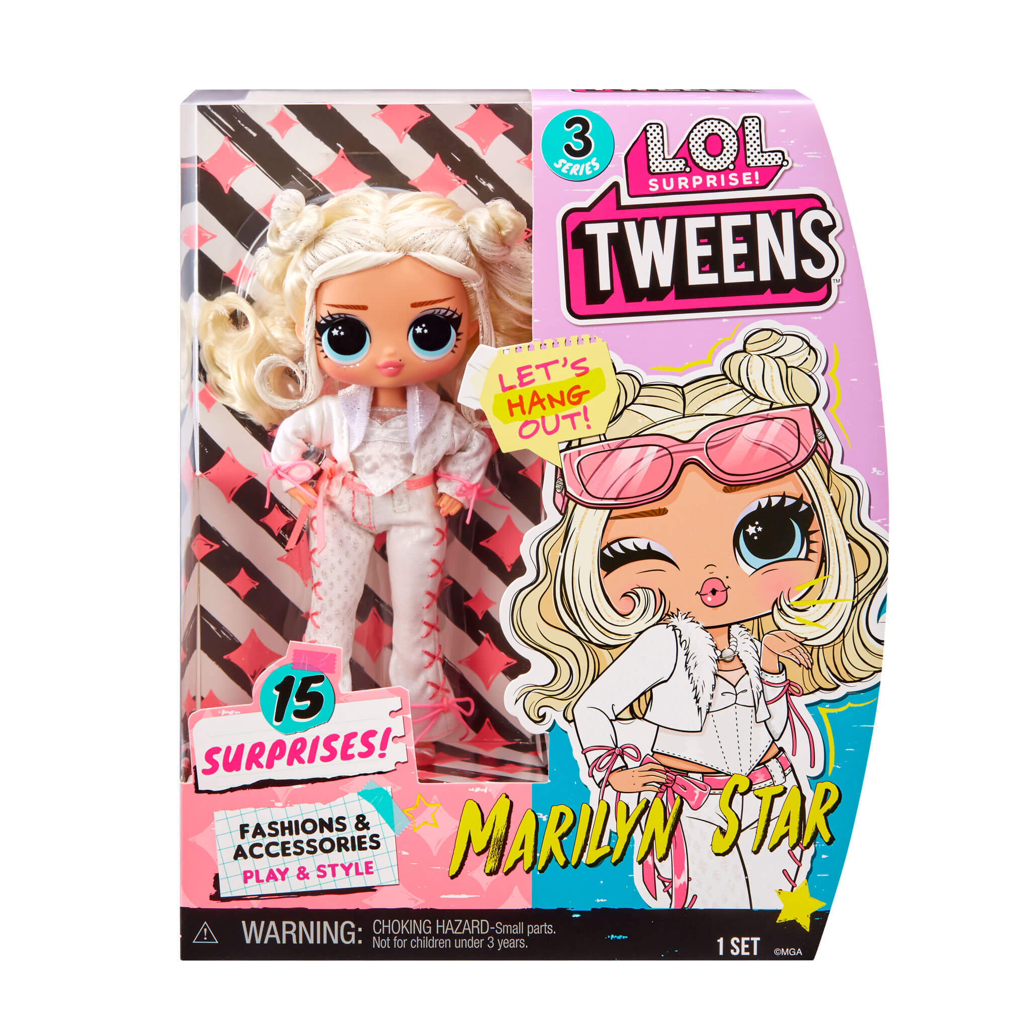 

Кукла LOL Tweens Marilyn Star Кукла ЛОЛ Твинс Подросток Мэрилин Стар