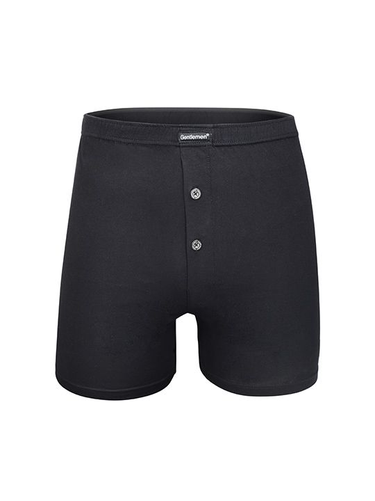 

Трусы мужские Gentlemen боксеры черные XL, Черный, боксеры
