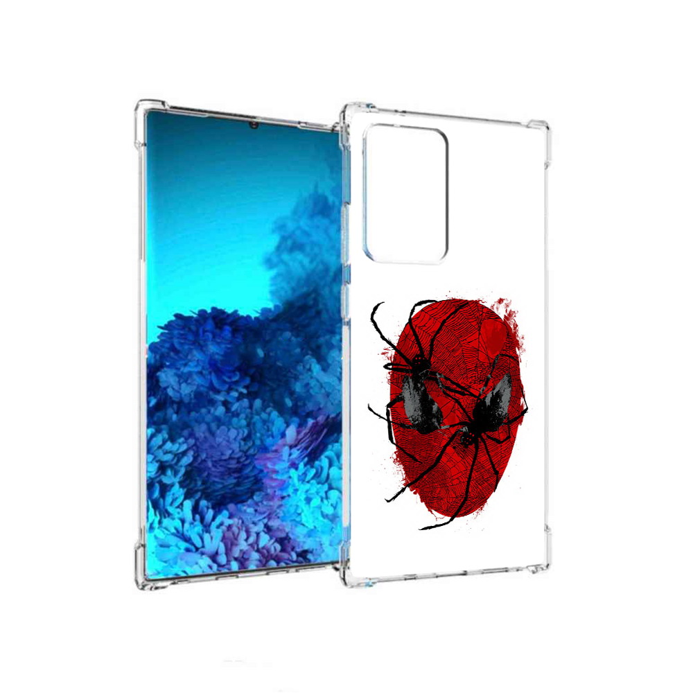 

Чехол MyPads Tocco для Samsung Galaxy Note 20 Ultra человек паук (PT151896.552.673), Прозрачный, Tocco