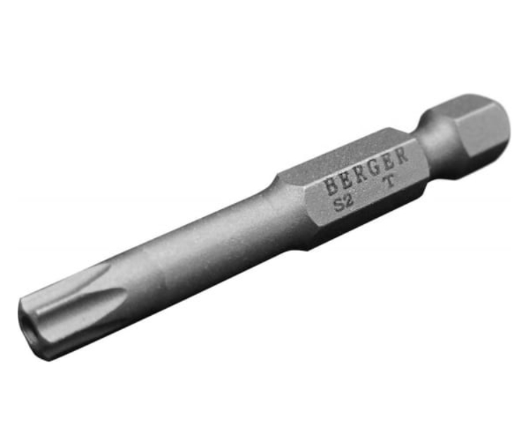 Биты магнитные TORX c отверстием T20Hx50мм, 2 шт., S2 BERGER BG2414