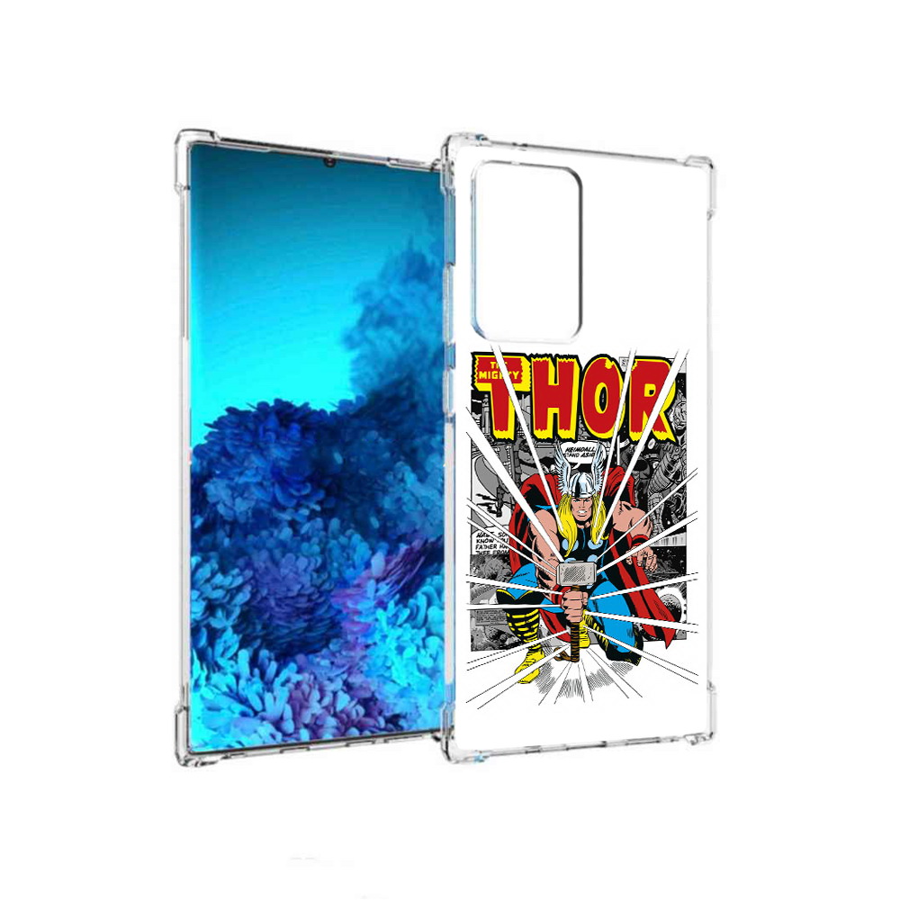 

Чехол MyPads Tocco для Samsung Galaxy Note 20 Ultra тор рисунок (PT151896.552.647), Прозрачный, Tocco