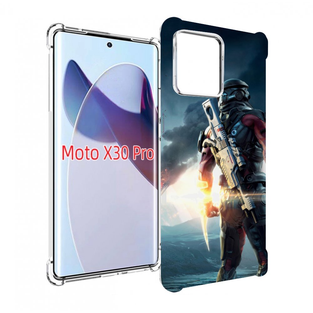 

Чехол MyPads Mass Effect Andromeda Ryder для Motorola Moto X30 Pro, Прозрачный, Tocco
