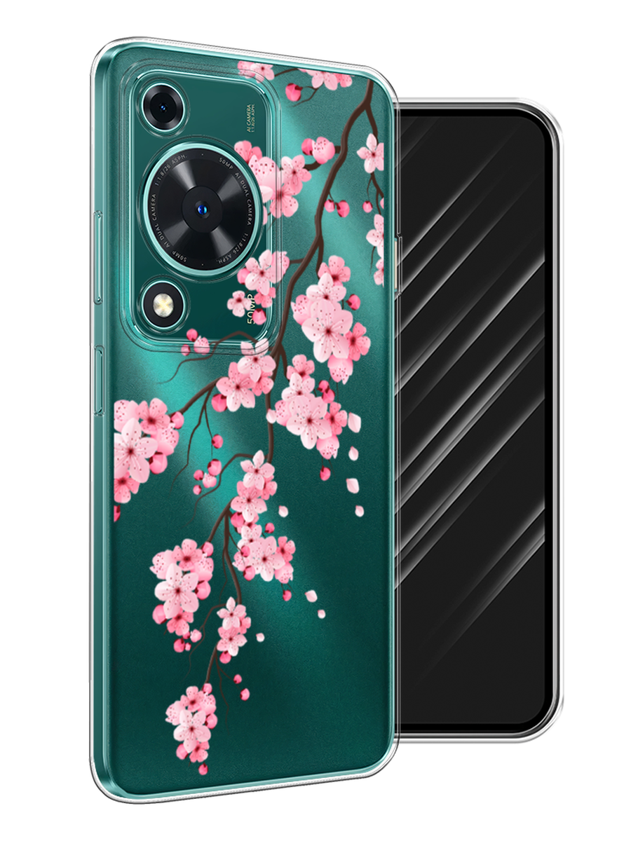 

Чехол Awog на Huawei Nova Y72 "Розовая сакура", Розовый;белый;коричневый, 6123650-1