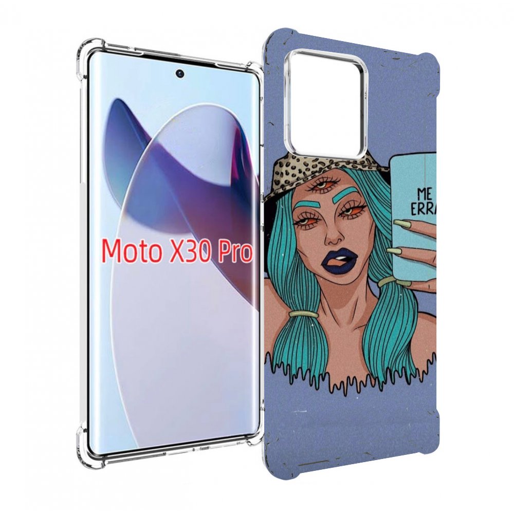 

Чехол MyPads ME Erra женский для Motorola Moto X30 Pro, Прозрачный, Tocco