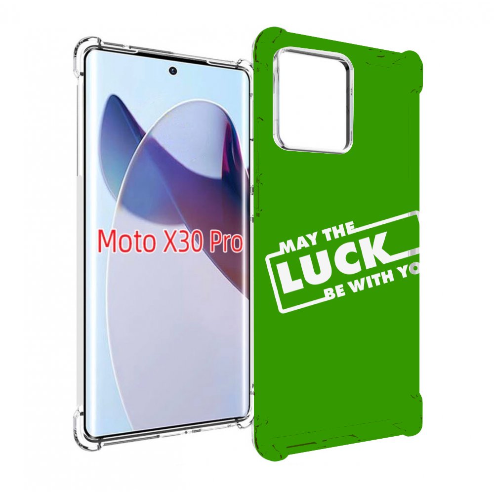 

Чехол MyPads Luck green для Motorola Moto X30 Pro, Прозрачный, Tocco