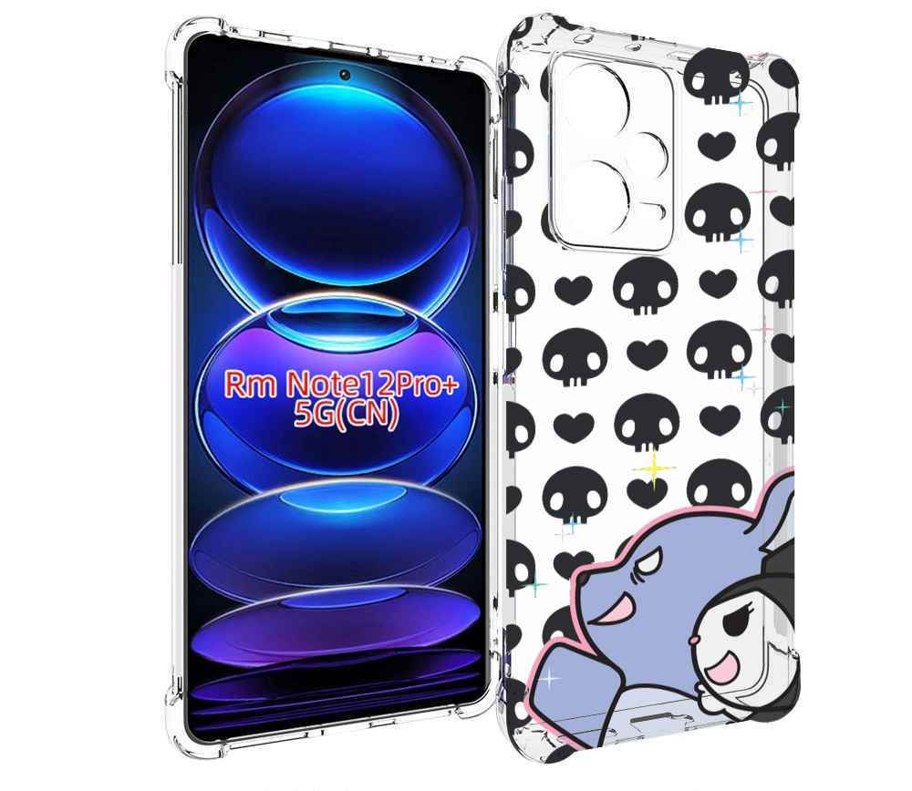 

Чехол MyPads злые-мини-животные детский для Xiaomi Redmi Note 12 Pro + Plus, Прозрачный, Tocco