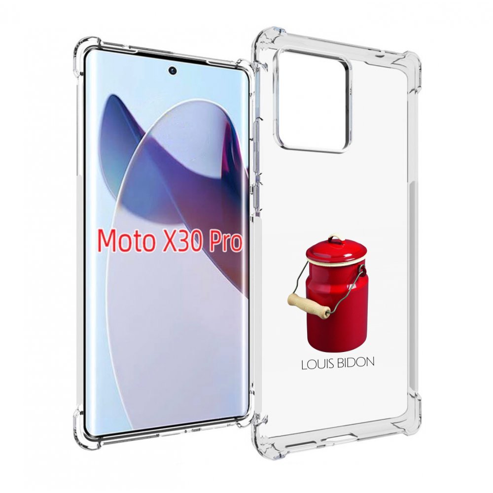 

Чехол MyPads Louis-bidon для Motorola Moto X30 Pro, Прозрачный, Tocco