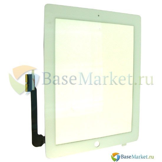 

Тачскрин (сенсор) BaseMarket для Apple iPAD 4 (белый)