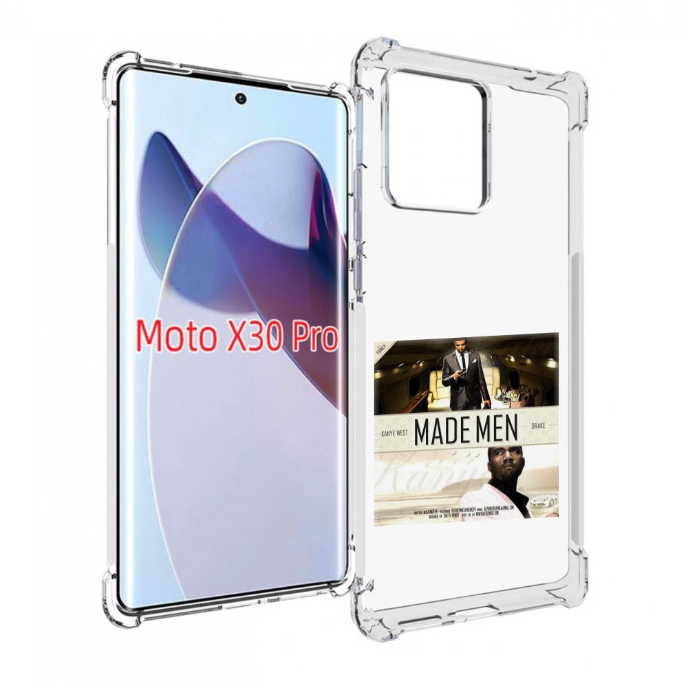 

Чехол MyPads Kanye West & Drake - Made Men для Motorola Moto X30 Pro, Прозрачный, Tocco