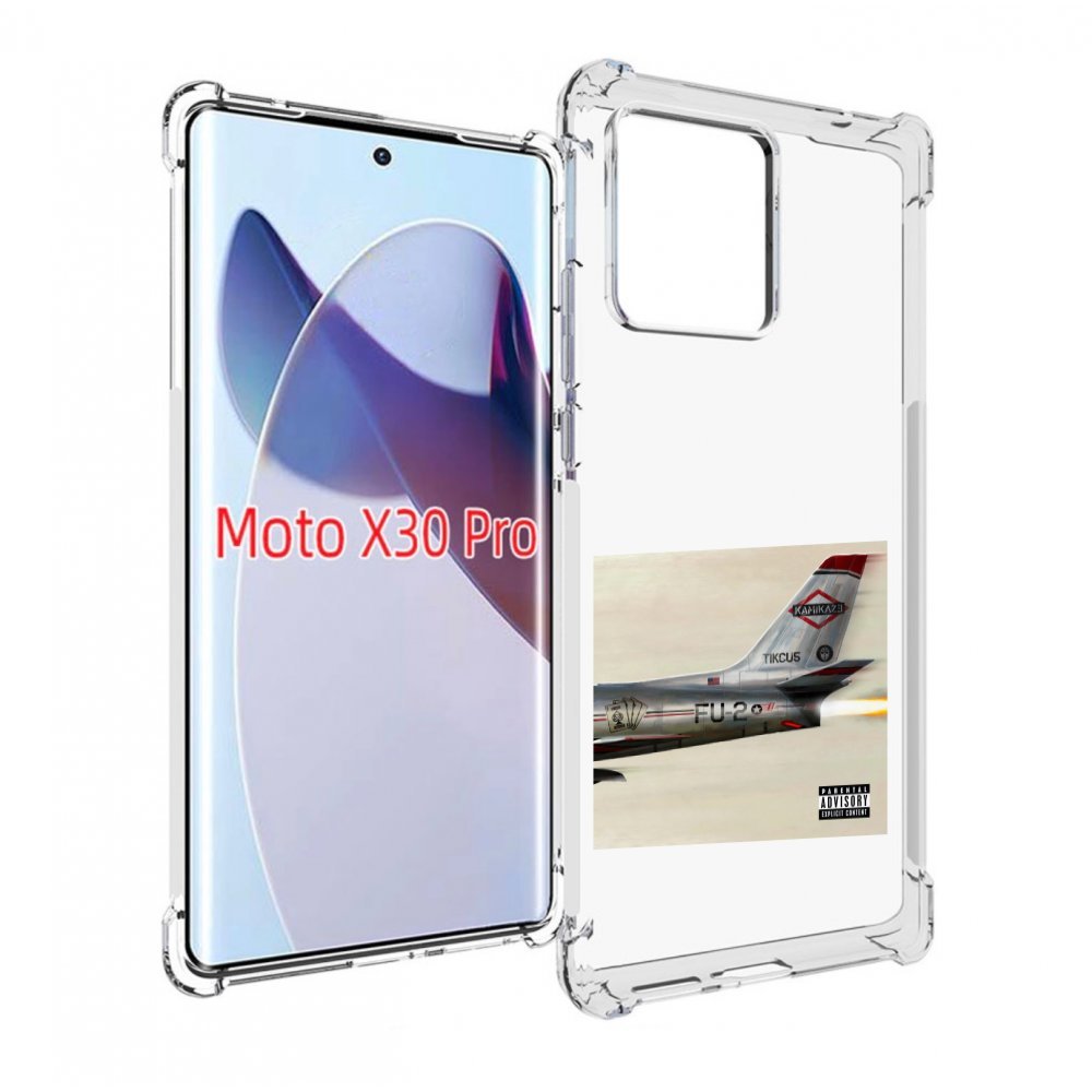 

Чехол MyPads KAMIKAZE Eminem для Motorola Moto X30 Pro, Прозрачный, Tocco