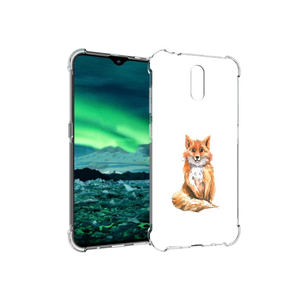 

Чехол MyPads Tocco для Nokia 2.3 детская лиса (PT142254.97.320), Прозрачный, Tocco