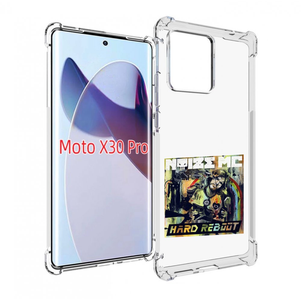 

Чехол MyPads Hard Reboot Noize MC для Motorola Moto X30 Pro, Прозрачный, Tocco