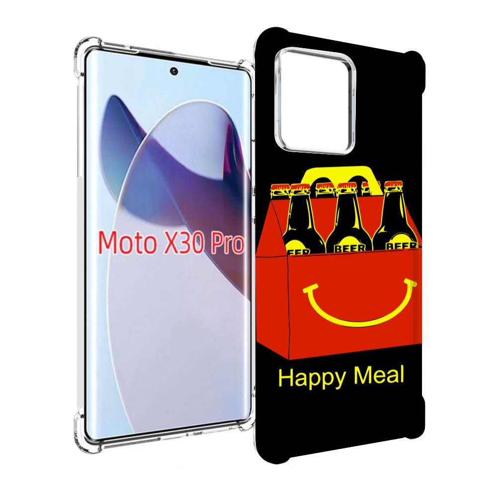 

Чехол MyPads Happy Meal для Motorola Moto X30 Pro, Прозрачный, Tocco