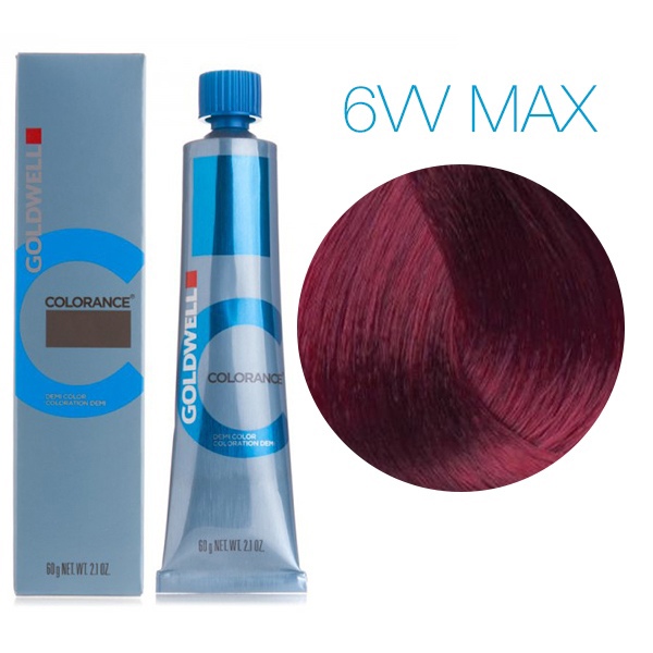 Краска для волос Goldwell Colorance 6VV MAX темная черешня 60 мл 1450₽