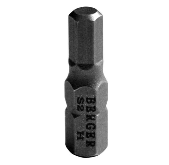 

Биты магнитные HEX3x25мм, 2 шт., S2 BERGER BG2376
