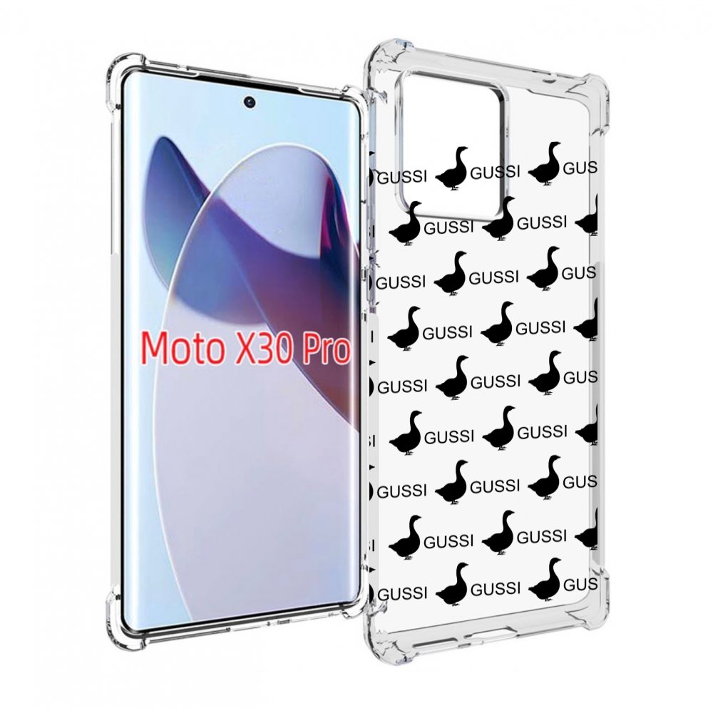 

Чехол MyPads GUSSI для Motorola Moto X30 Pro, Прозрачный, Tocco