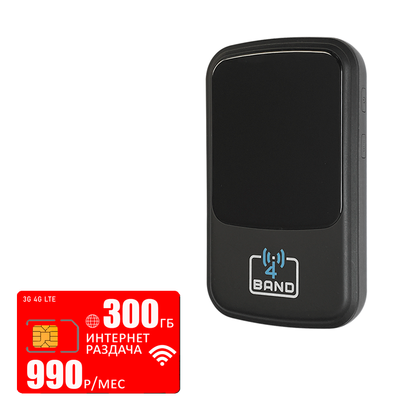 

Мобильный роутер Olax 4BAND M2 (router-m2-mtc-300gb-pro-sb), Черный, 4BAND M2