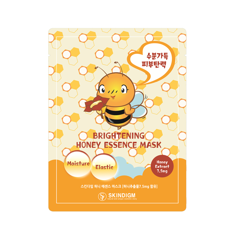 

Маска для лица тканевая Skindigm Honey Essence Выравнивающая Тон 26 мл