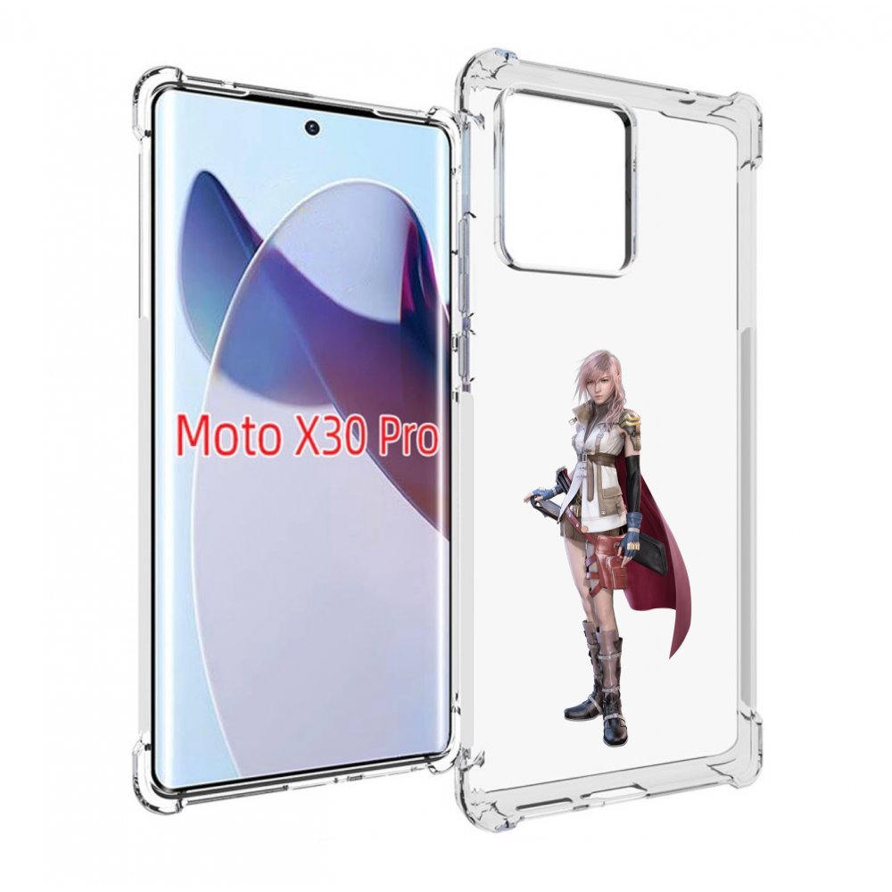 

Чехол MyPads Final-Fantasy для Motorola Moto X30 Pro, Прозрачный, Tocco