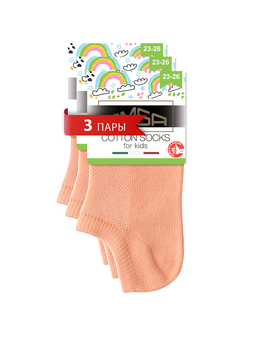 

Носки детские Omsa Calzino 21C01, Peach, 38, Розовый, Calzino 21C01