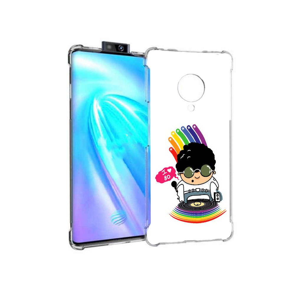 

Чехол MyPads Tocco для Vivo NEX 3 Я люблю 80-е (PT136035.381.205), Прозрачный, Tocco