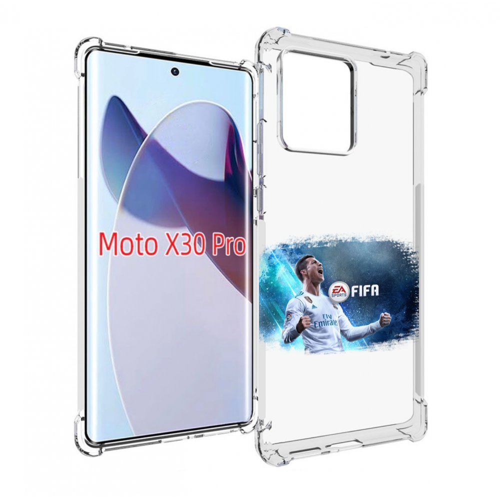 

Чехол MyPads FiFA логотип для Motorola Moto X30 Pro, Прозрачный, Tocco