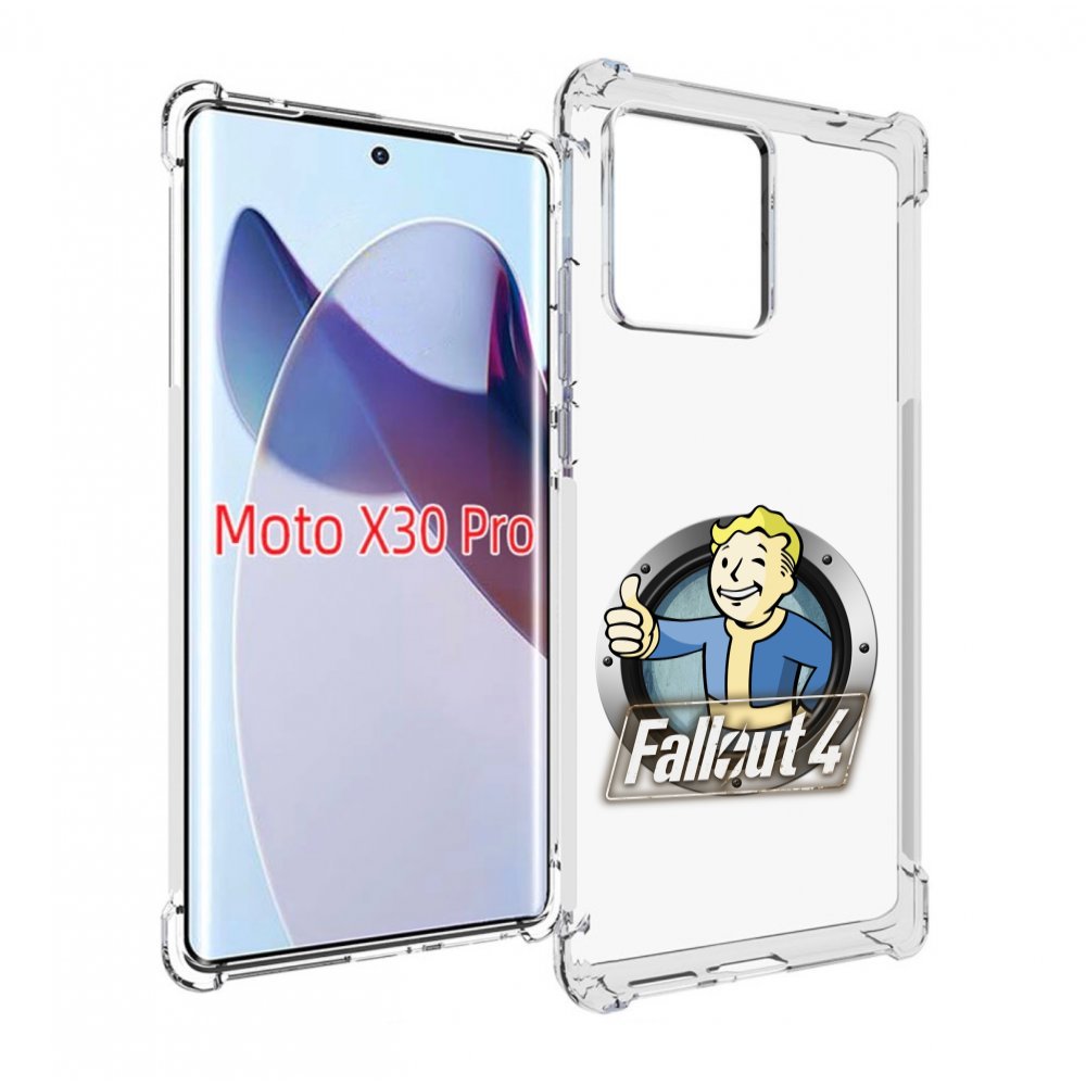 

Чехол MyPads Fallout-4 для Motorola Moto X30 Pro, Прозрачный, Tocco
