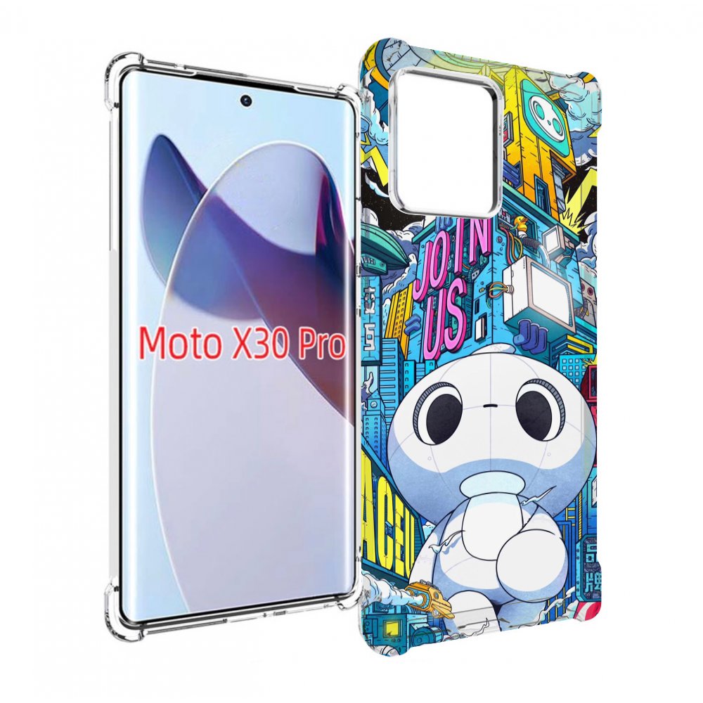 

Чехол MyPads FaceU для Motorola Moto X30 Pro, Прозрачный, Tocco