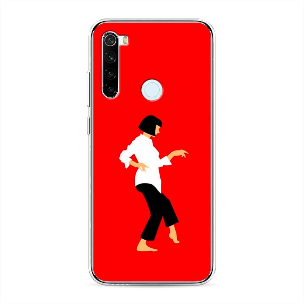 фото Силиконовый чехол "криминальное чтиво 1" на xiaomi redmi note 8t awog