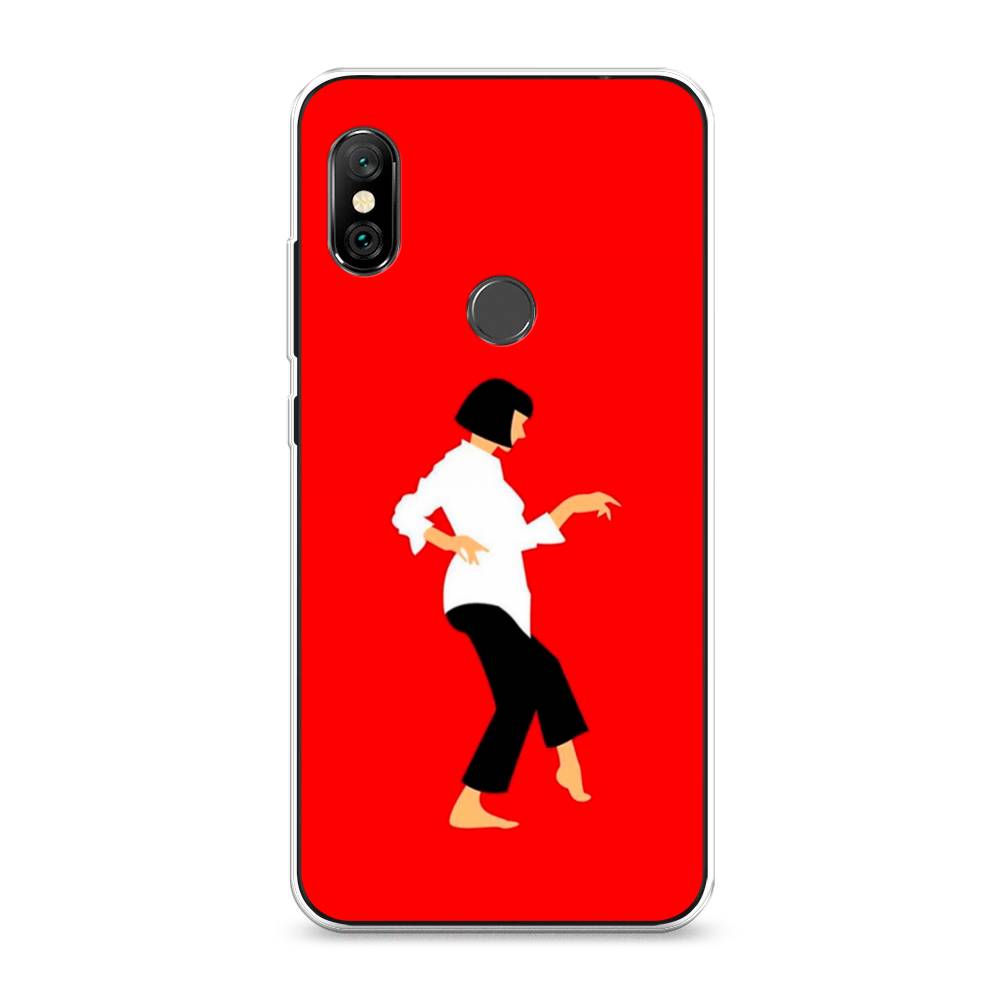 

Чехол Awog на Xiaomi Redmi Note 6 Pro "Криминальное чтиво 1", Разноцветный, 34650-7