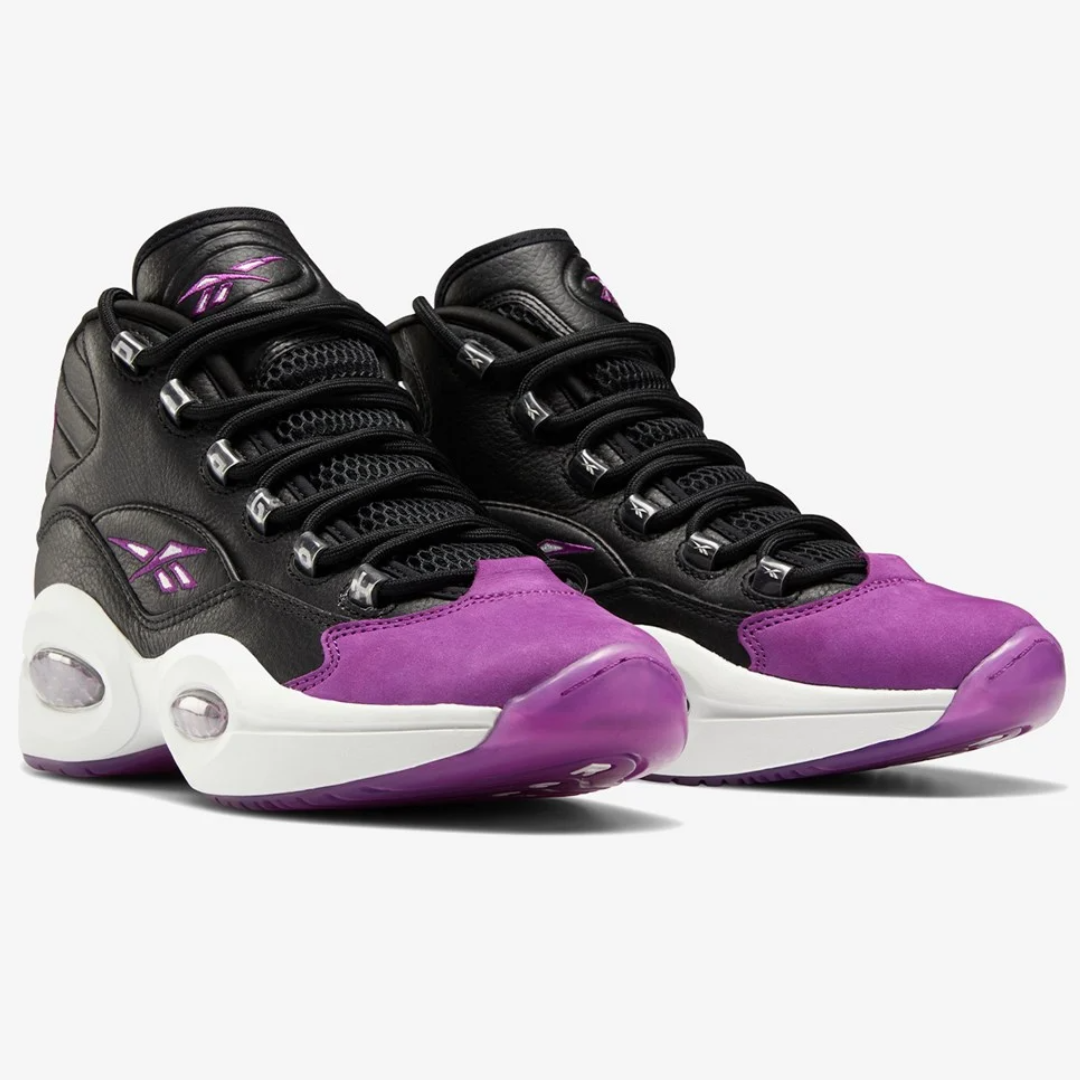 Спортивные кроссовки унисекс Reebok Question Mid черные 6 US