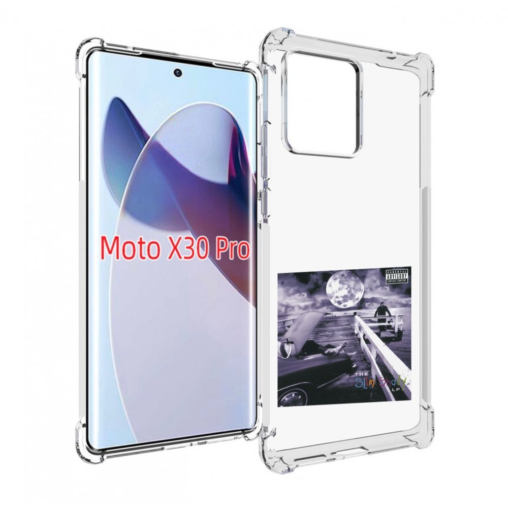 

Чехол MyPads Eminem THE SLIM SHADY LP для Motorola Moto X30 Pro, Прозрачный, Tocco