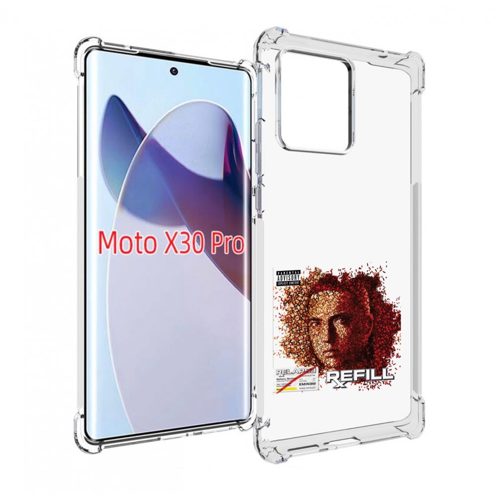 

Чехол MyPads Eminem RELAPSE, REFILL для Motorola Moto X30 Pro, Прозрачный, Tocco