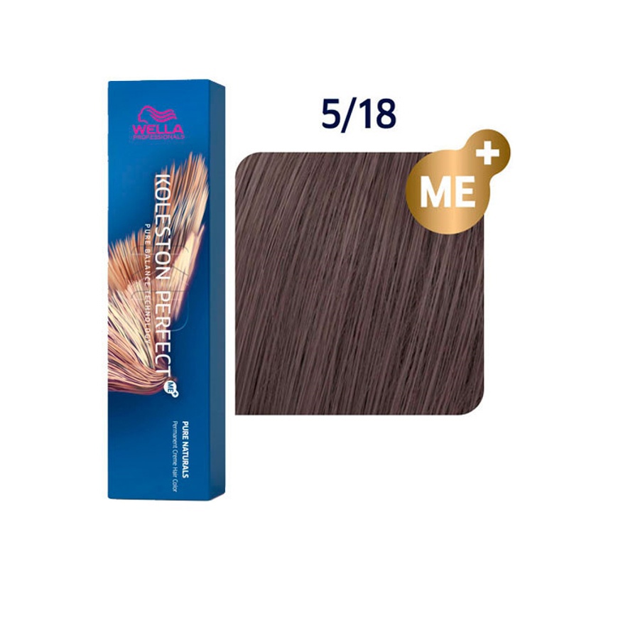 

Краска для волос Wella Koleston 5-18 Светло-коричневый