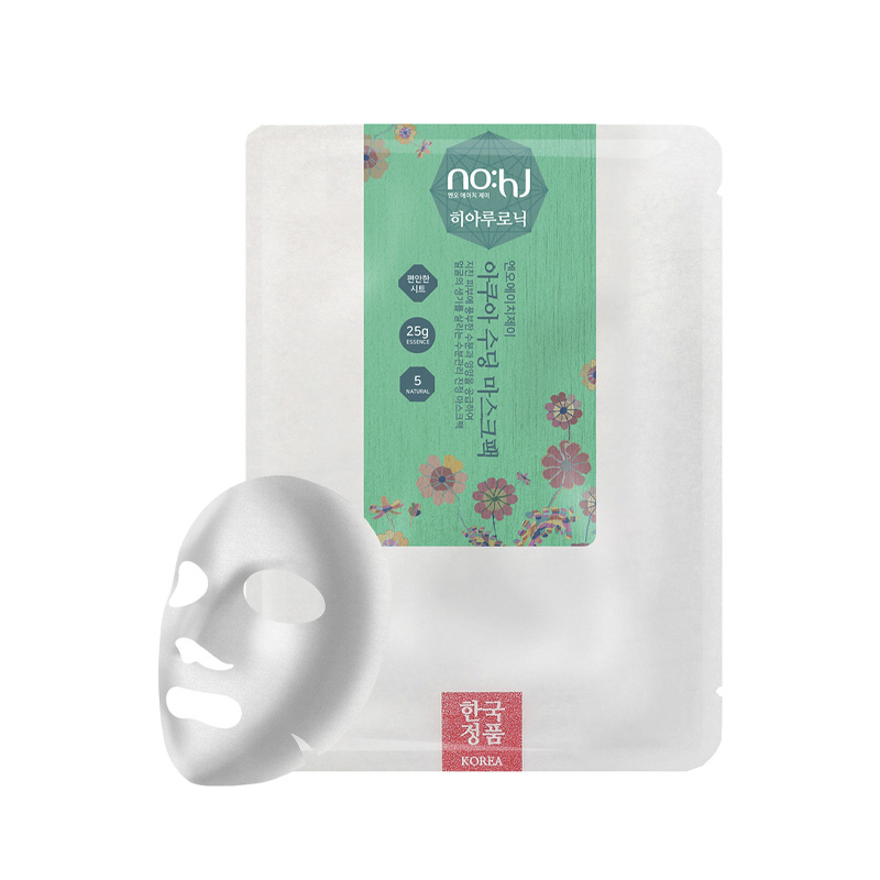 Nohj aqua маска для лица тканевая с экстрактом мор коллаген 25г