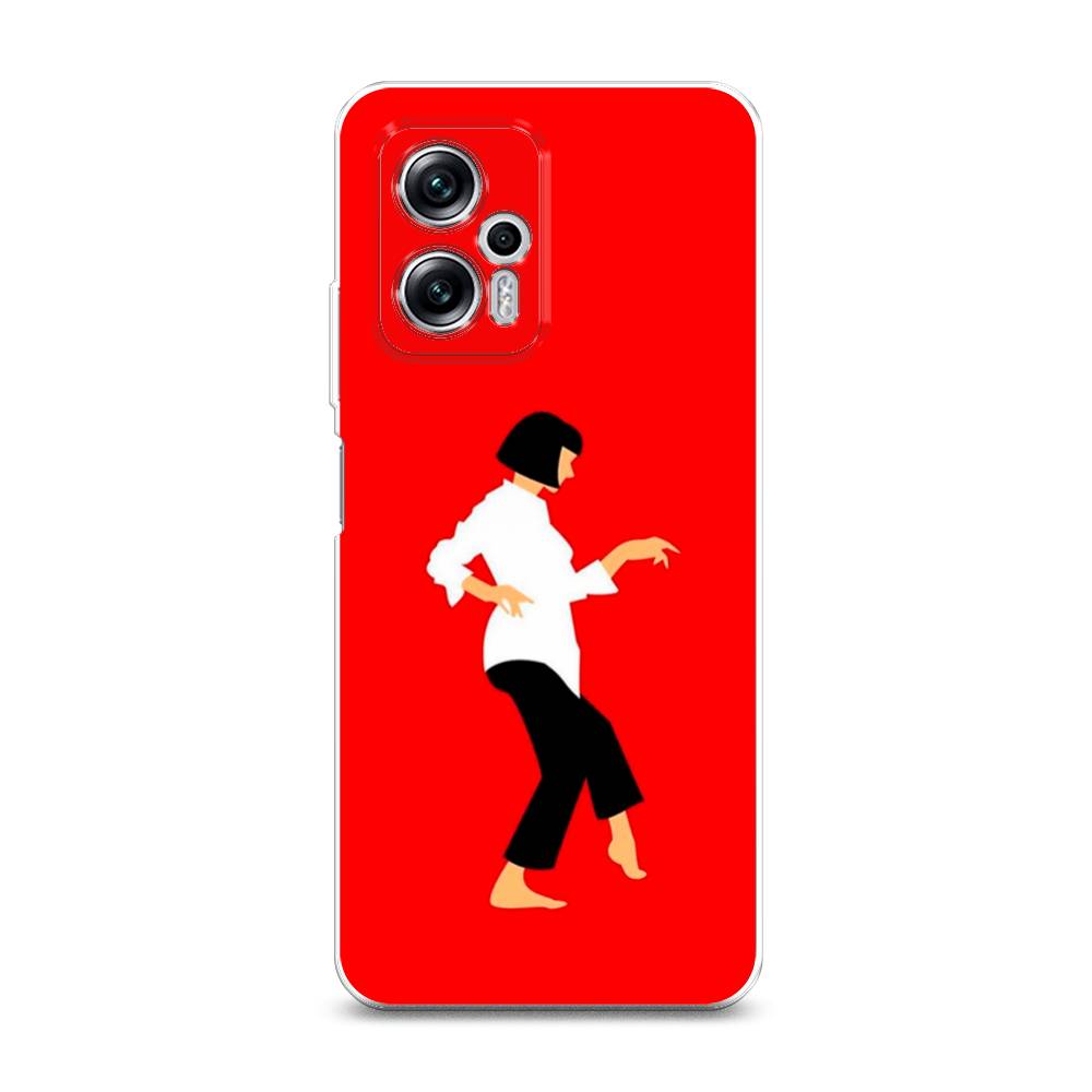 фото Силиконовый чехол "криминальное чтиво 1" на xiaomi redmi note 11t pro plus awog