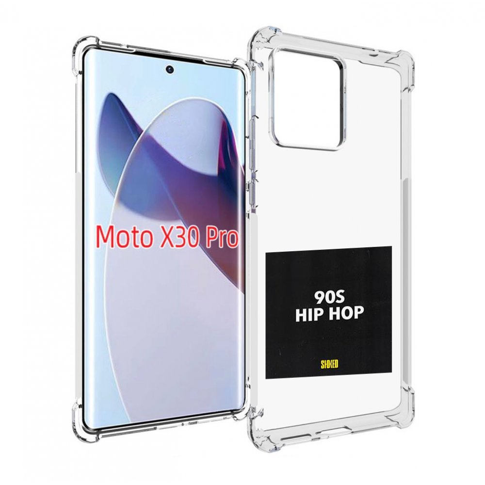 

Чехол MyPads Eazy-E 90S Hip Hop для Motorola Moto X30 Pro, Прозрачный, Tocco