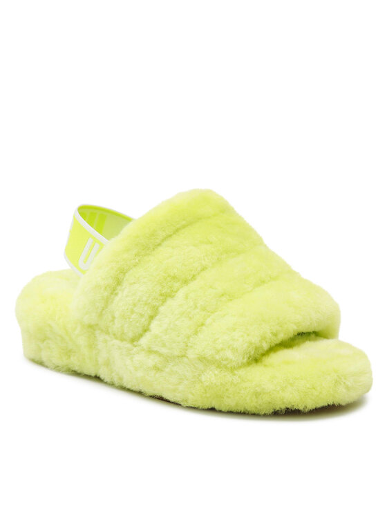 

Тапочки W Fluff Yeah Slide 1095119 Ugg Зеленый 39 EU, W Fluff Yeah Slide 1095119