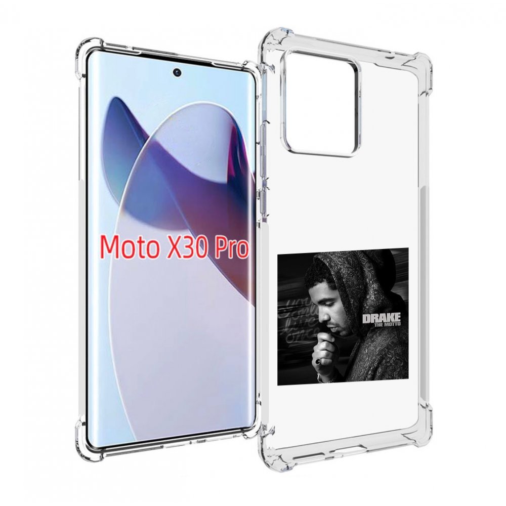 

Чехол MyPads Drake - The Motto для Motorola Moto X30 Pro, Прозрачный, Tocco