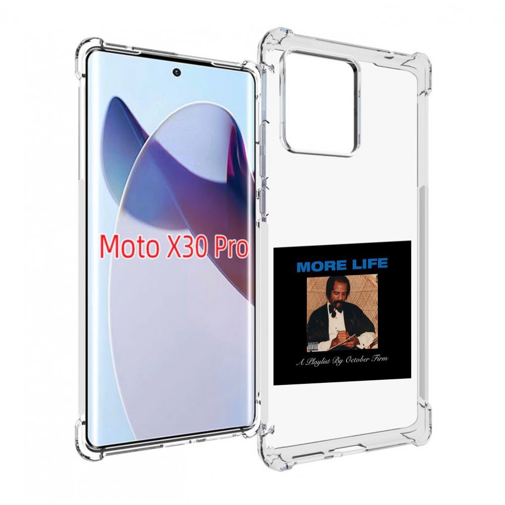 

Чехол MyPads Drake - More Life для Motorola Moto X30 Pro, Прозрачный, Tocco