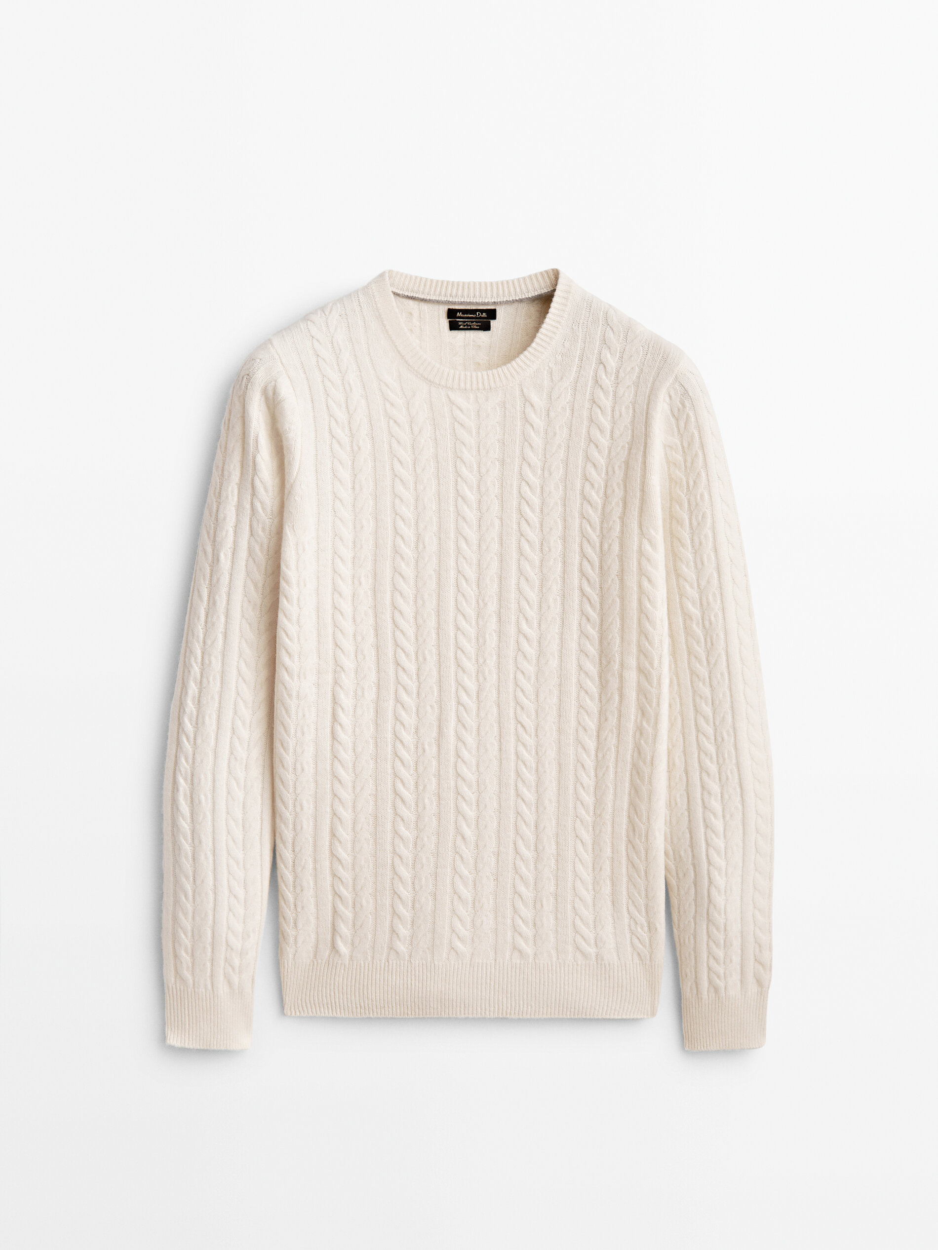 

Джемпер мужской Massimo Dutti 00956416712 белый M, 00956416712