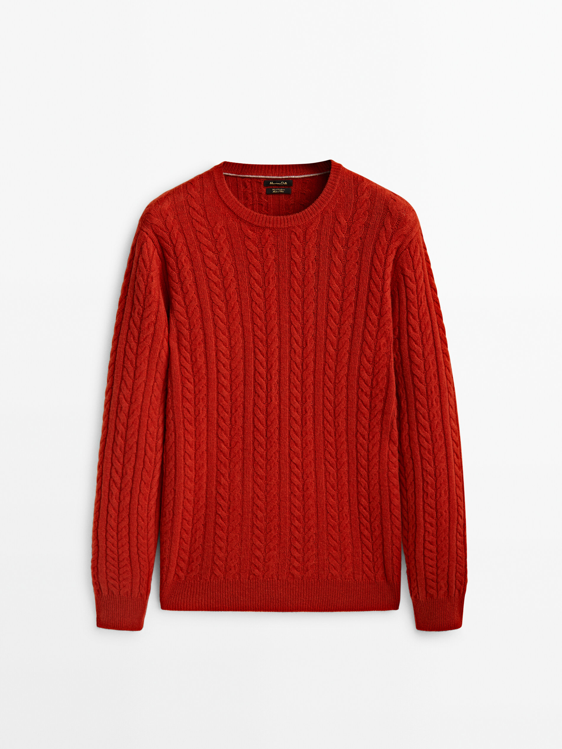 

Джемпер мужской Massimo Dutti 00956416635 красный M, 00956416635