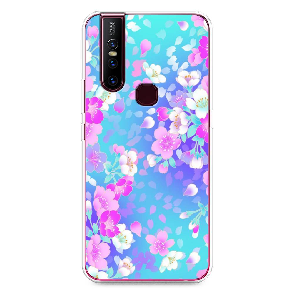 

Чехол Awog на Vivo V15 "Яблоневые цветы", Разноцветный, 261050-8