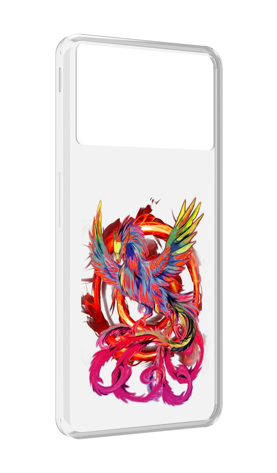 

Чехол MyPads красочный феникс для ZTE Nubia Z40S Pro, Прозрачный, Tocco