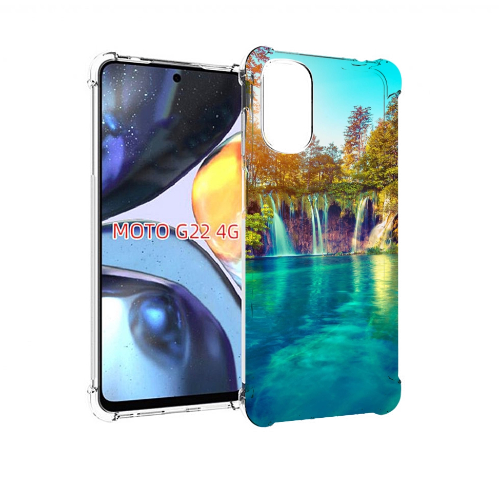 

Чехол MyPads Водапад-2 для Motorola Moto G22 4G, Прозрачный, Tocco