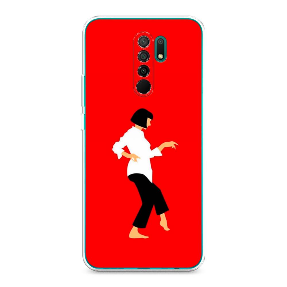 

Чехол Awog на Xiaomi Redmi 9 "Криминальное чтиво 1", Разноцветный, 38350-7