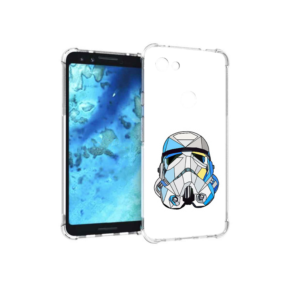 

Чехол MyPads Tocco для Google Pixel 3 star wars дарт вейдер, Прозрачный, Tocco